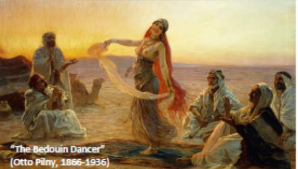 The Bedouin Dancer (Otto Pilny, 1866 - 1936)